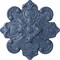 Ekena Millwork Katheryn Ceiling Medallion, Hand-Painted Americana Crackle, 18 1/8"OD x 1 1/4"P CM18KAAMC - alternate 1